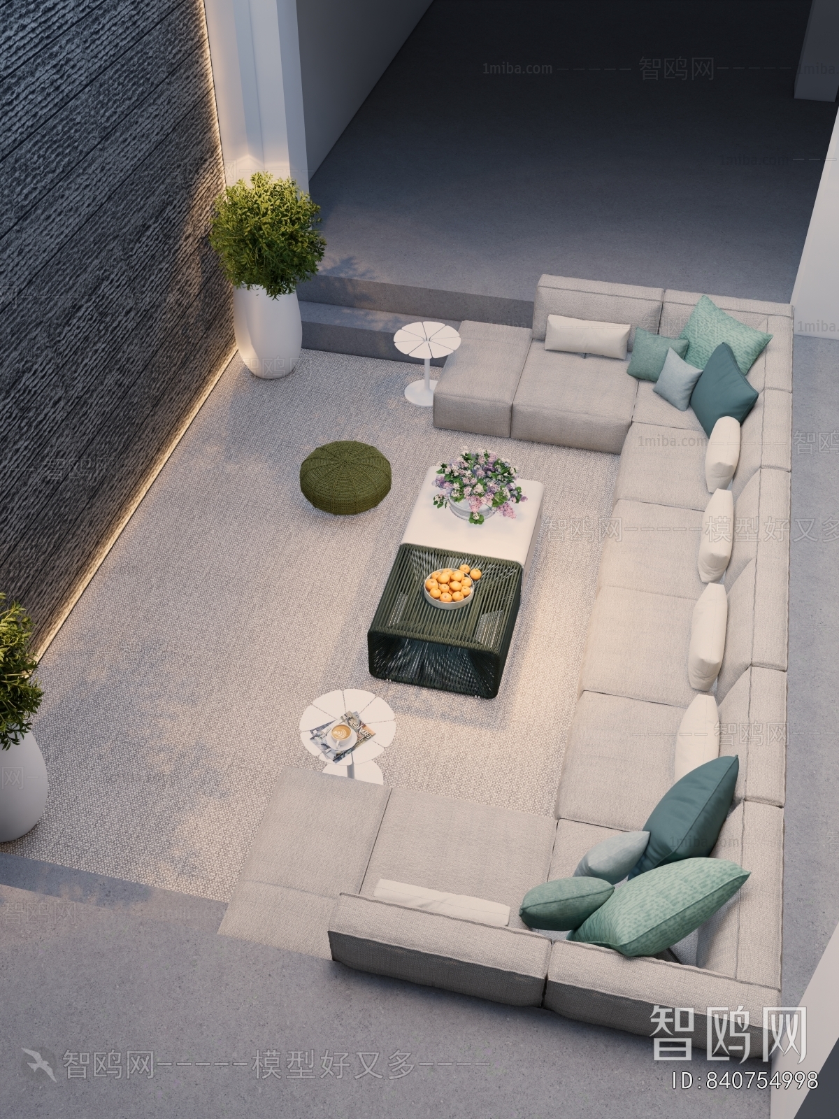 Modern Courtyard/landscape