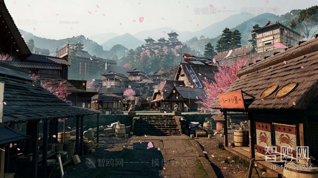 Chinese Style Commercial Street