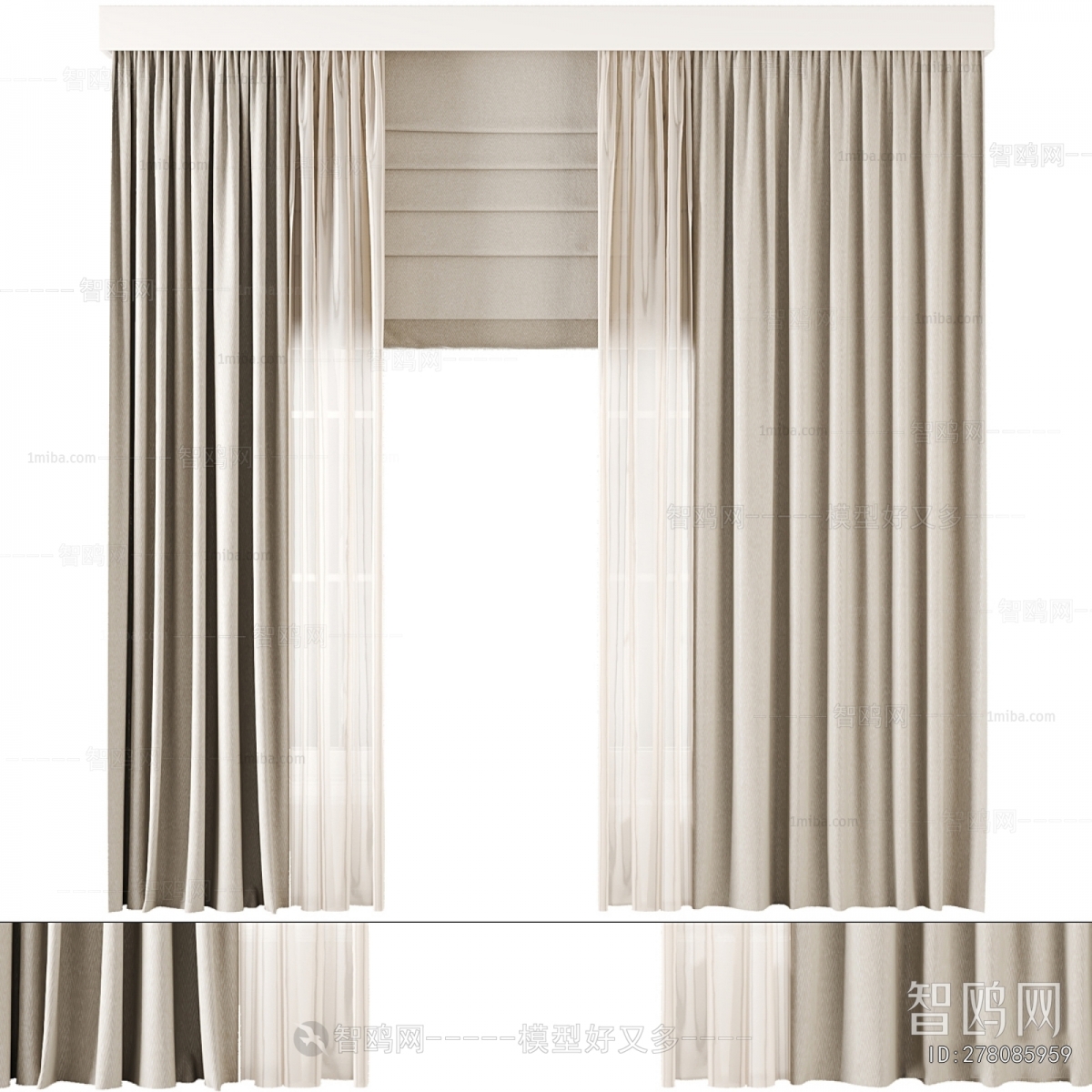 Modern The Curtain