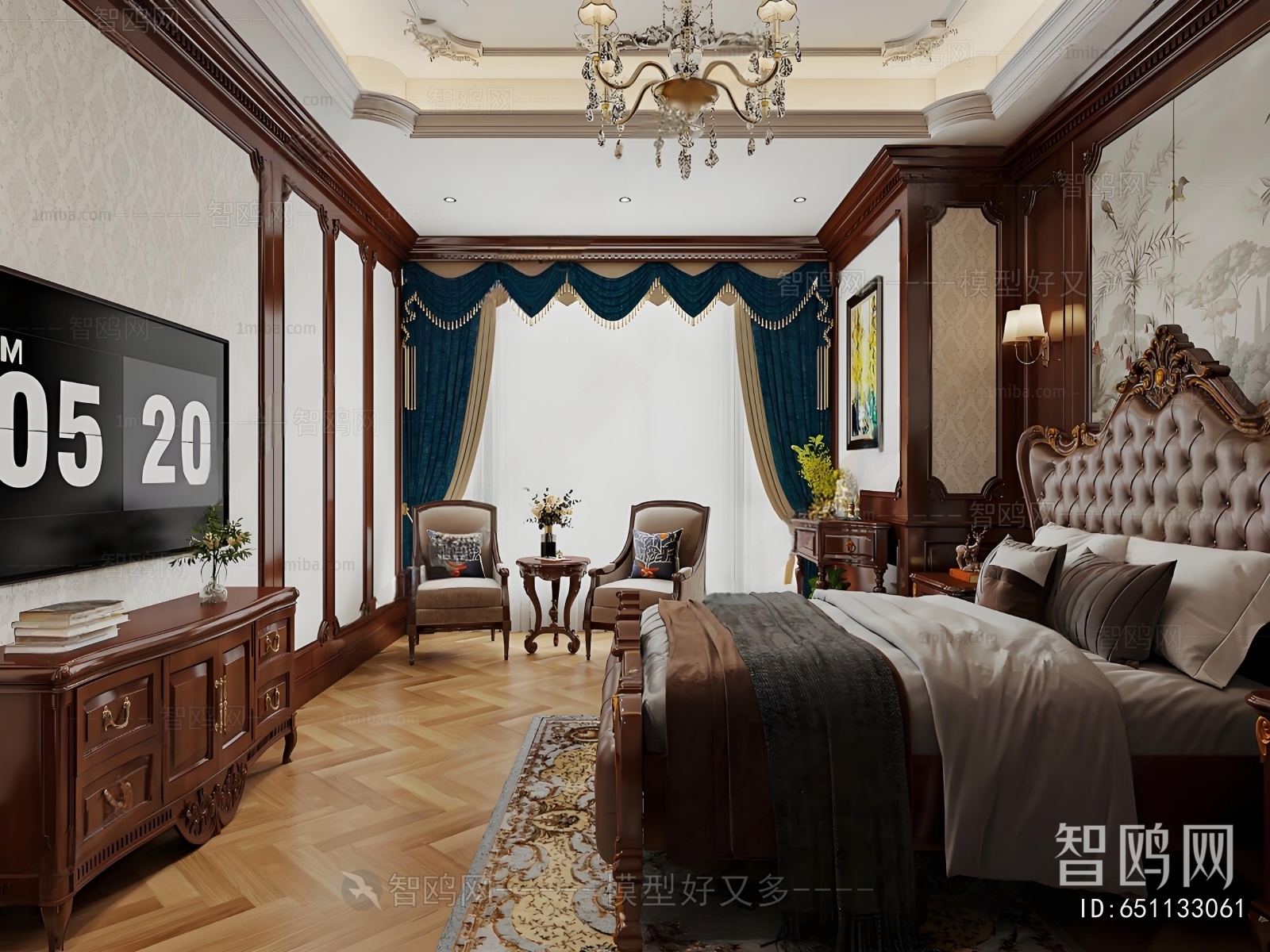 European Style Bedroom