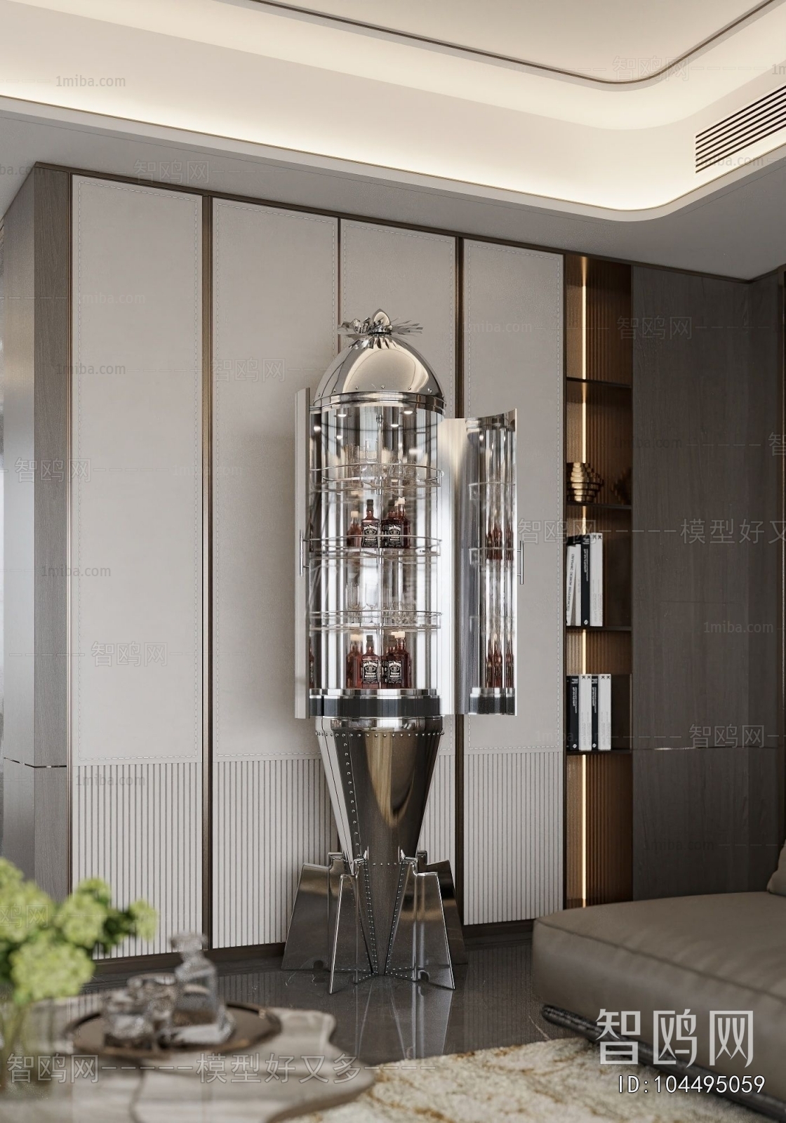 Modern Wine Cabinet
