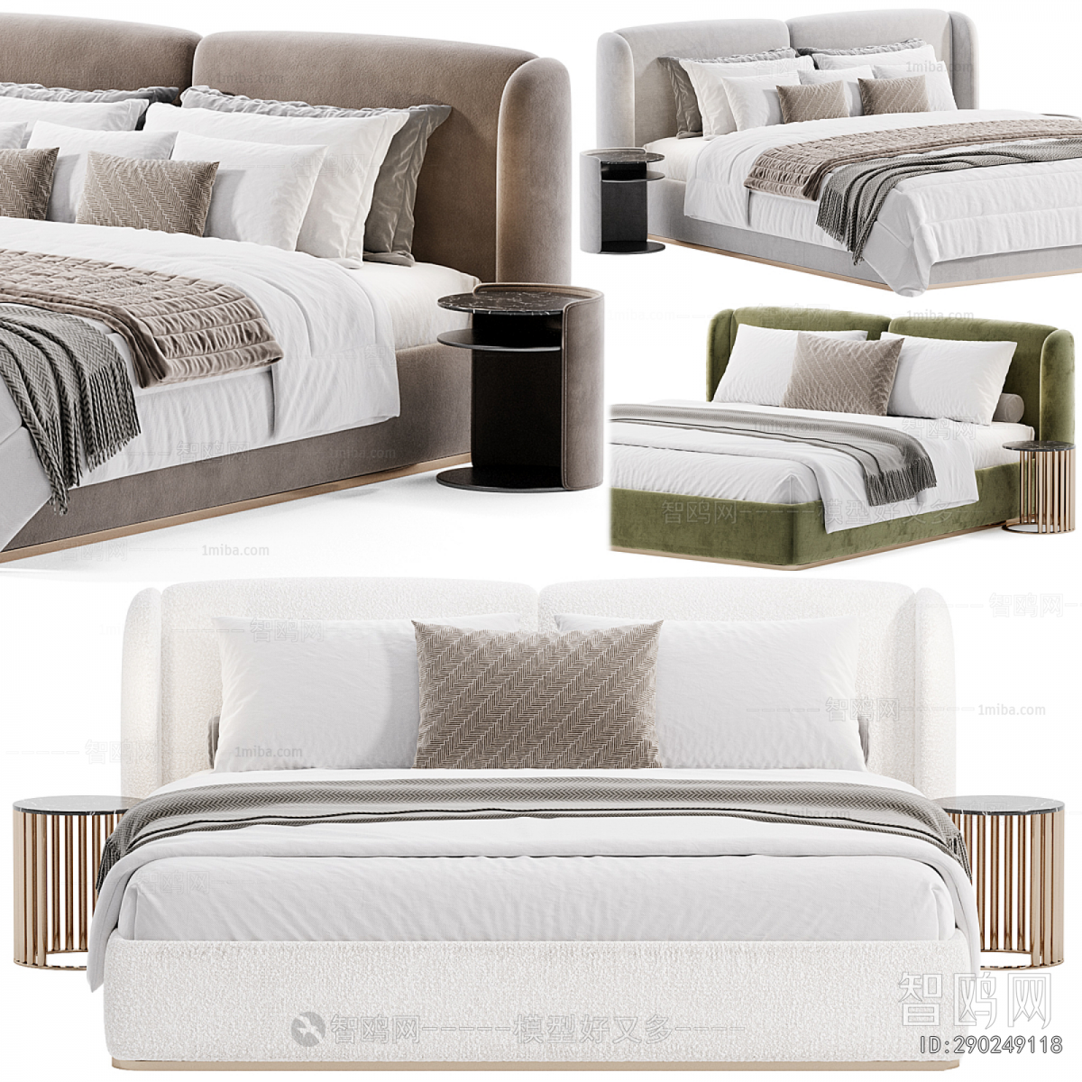 Modern Double Bed