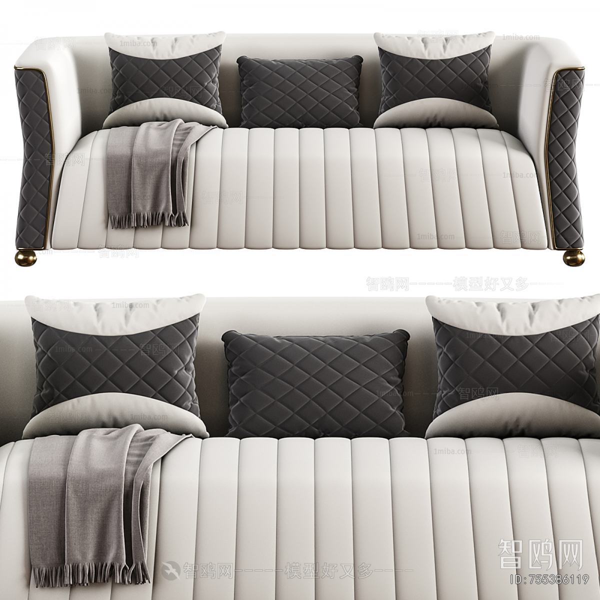 Modern Multi Person Sofa