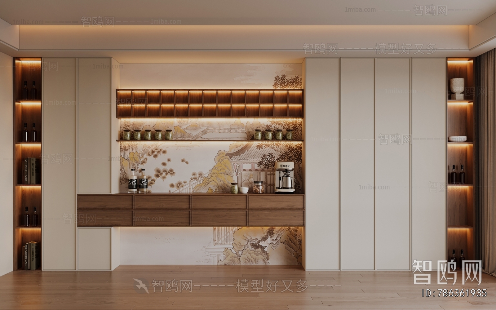 New Chinese Style Sideboard