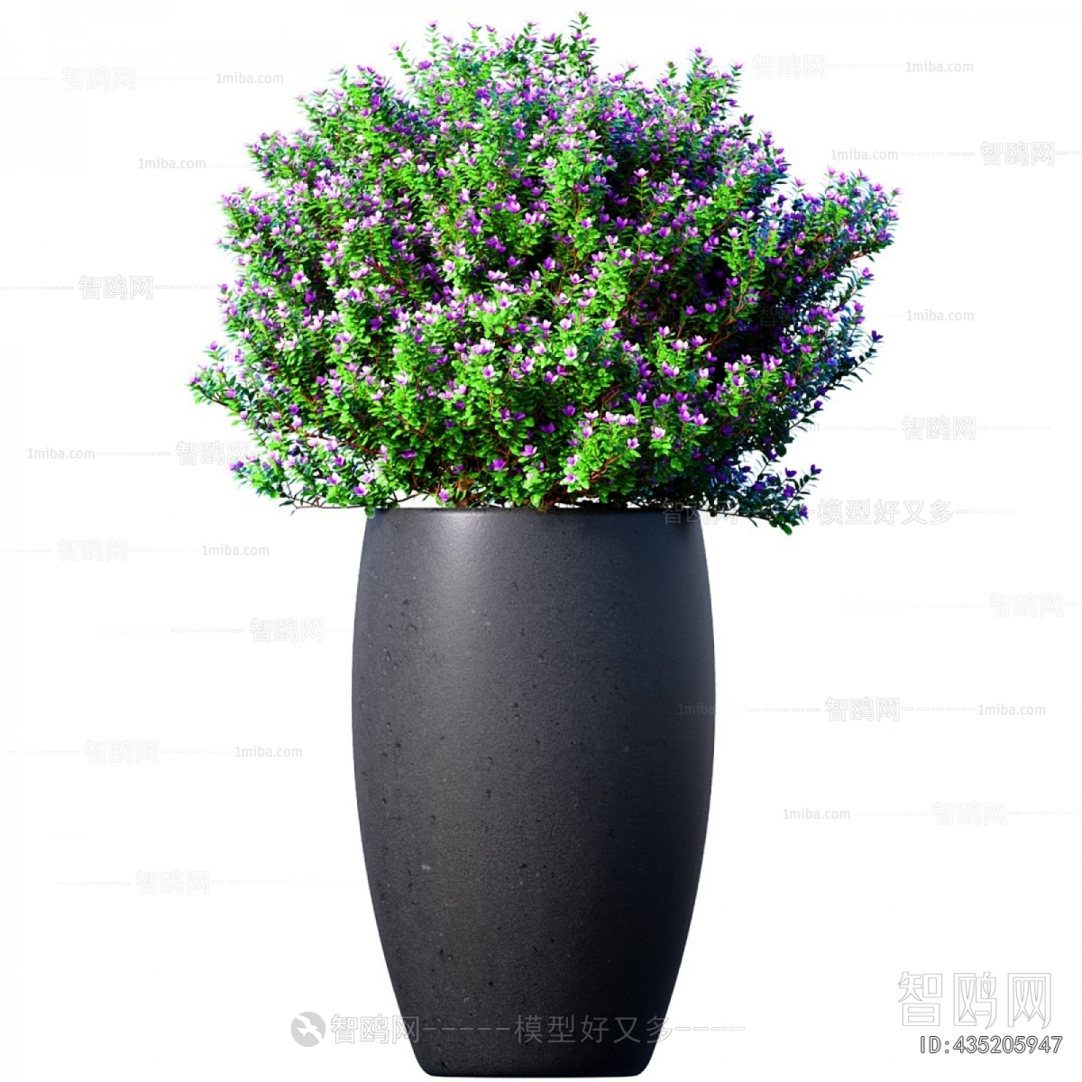 Modern Ground Green Plant Potted Plants