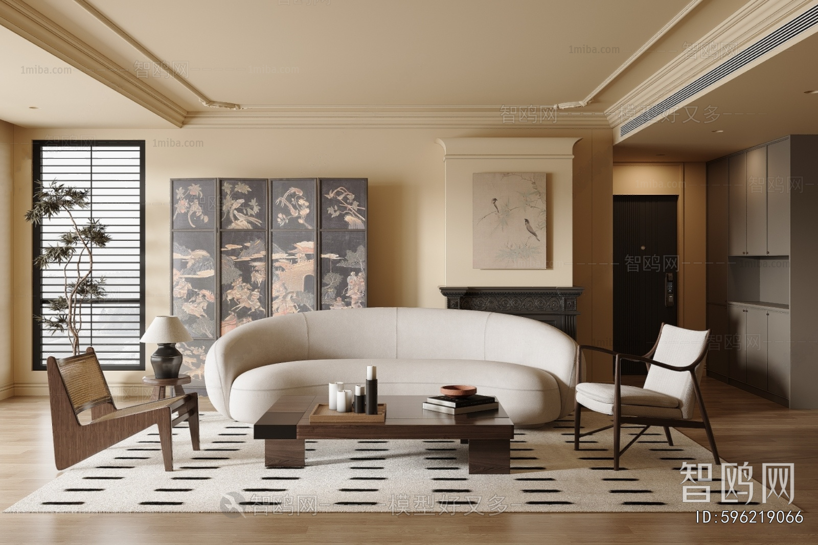 French Style A Living Room