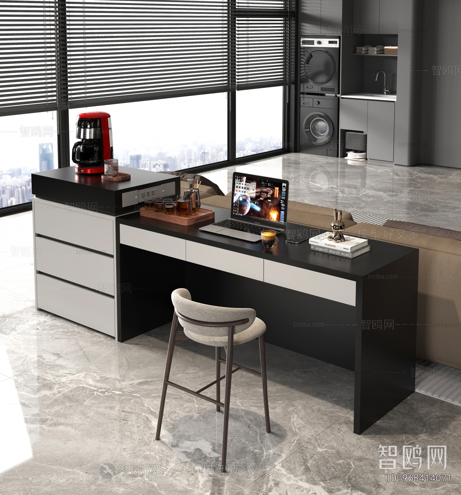 Modern Computer Desk And Chair