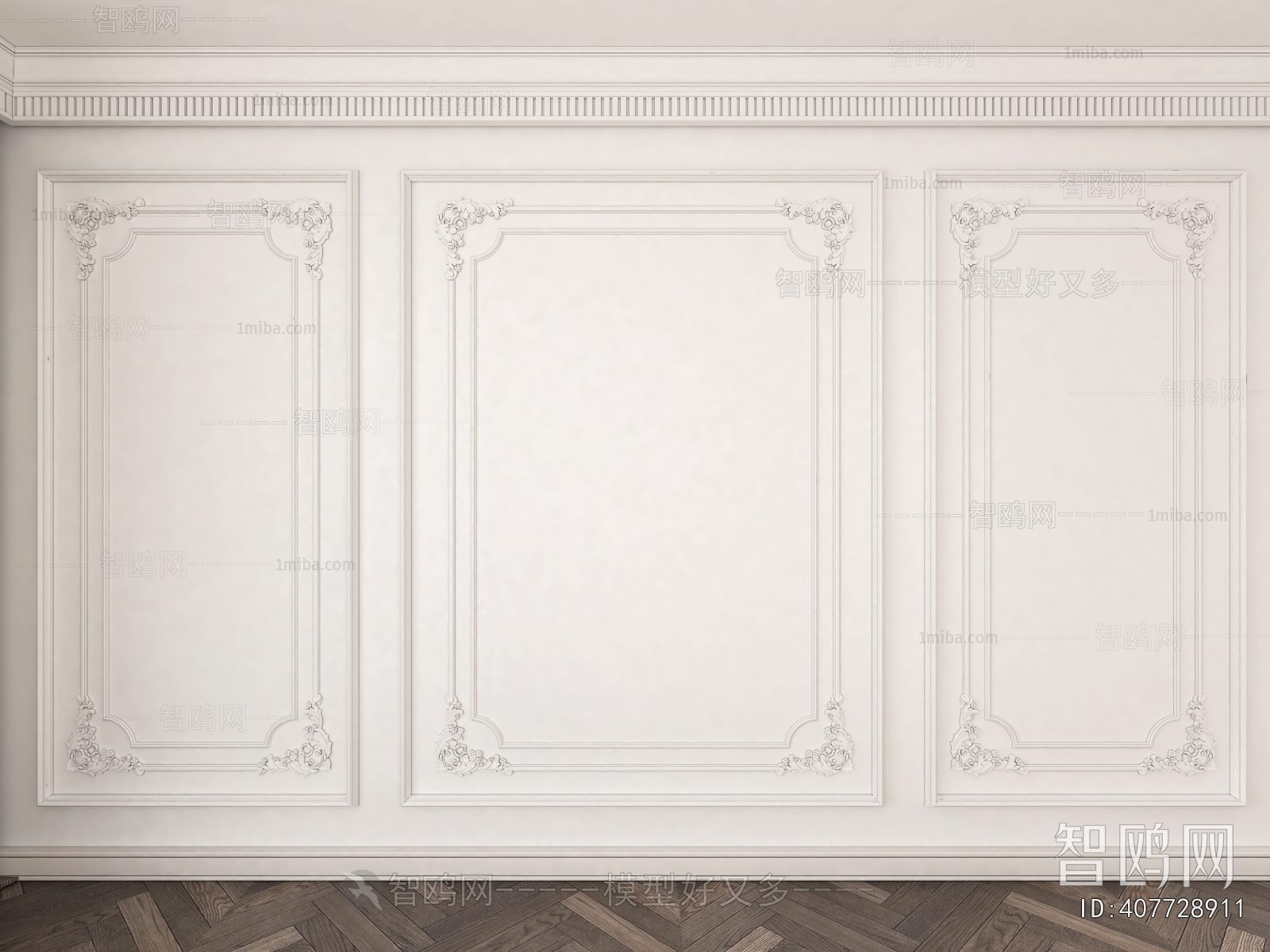 French Style TV Wall