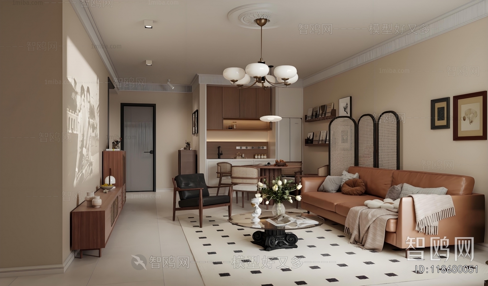 French Style A Living Room