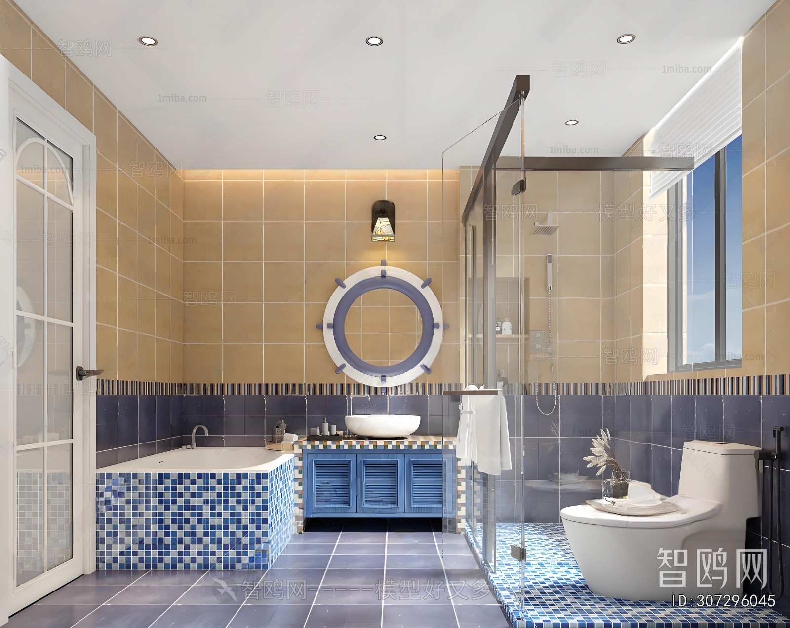 Mediterranean Style TOILET