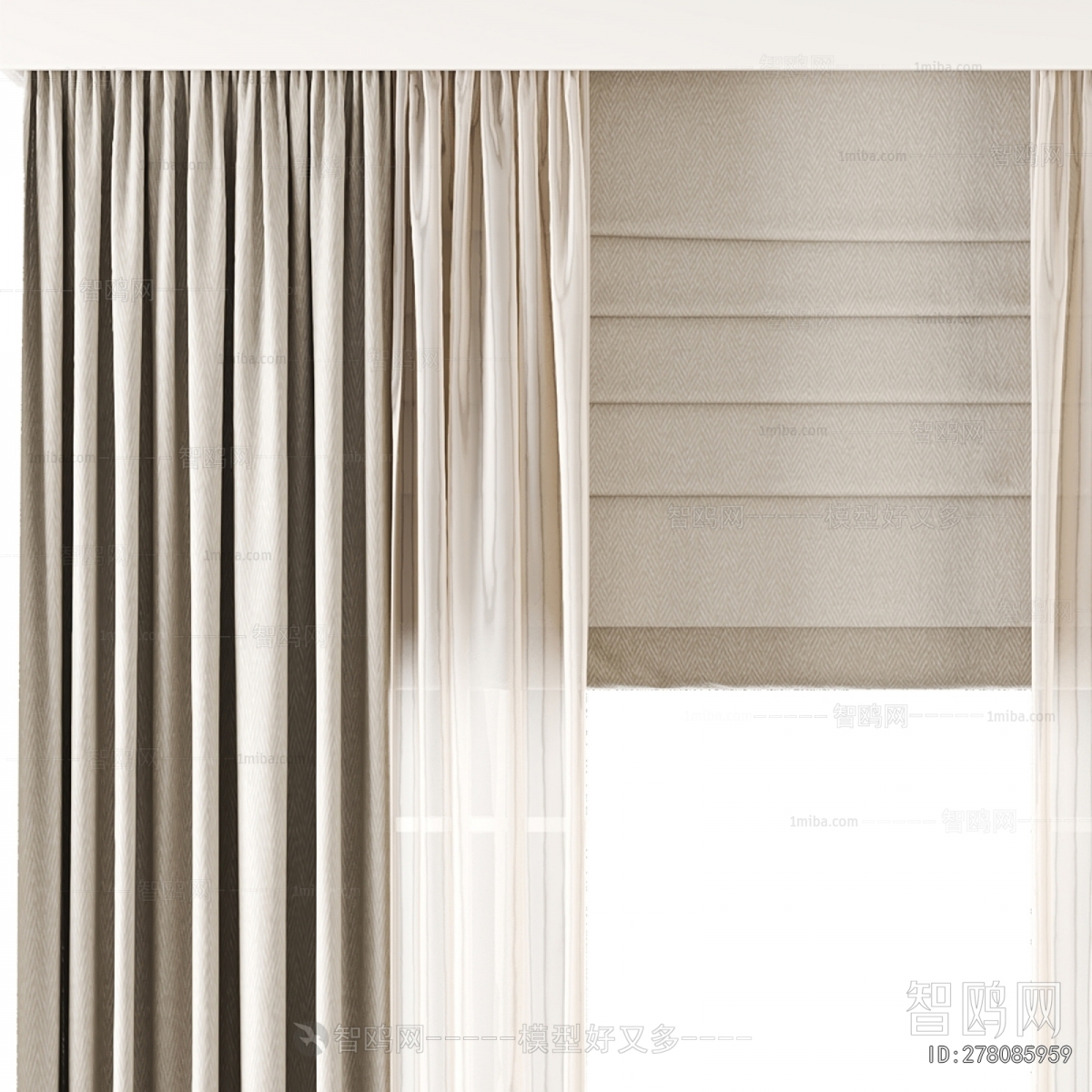 Modern The Curtain