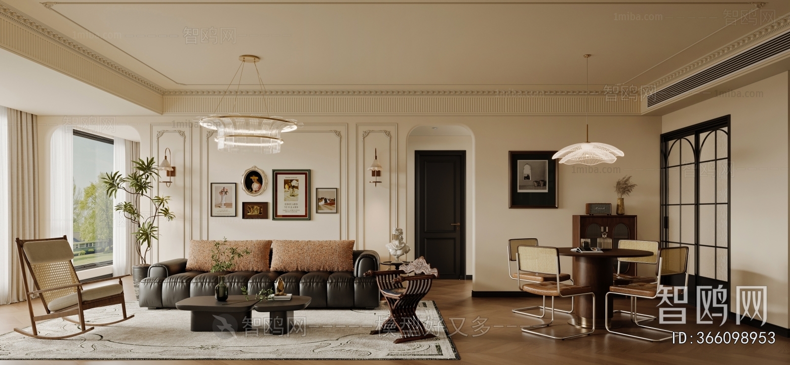 French Style A Living Room