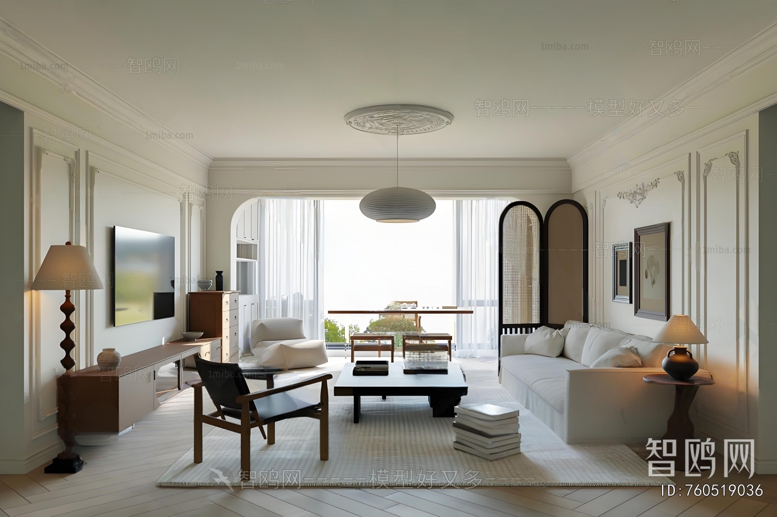 French Style A Living Room