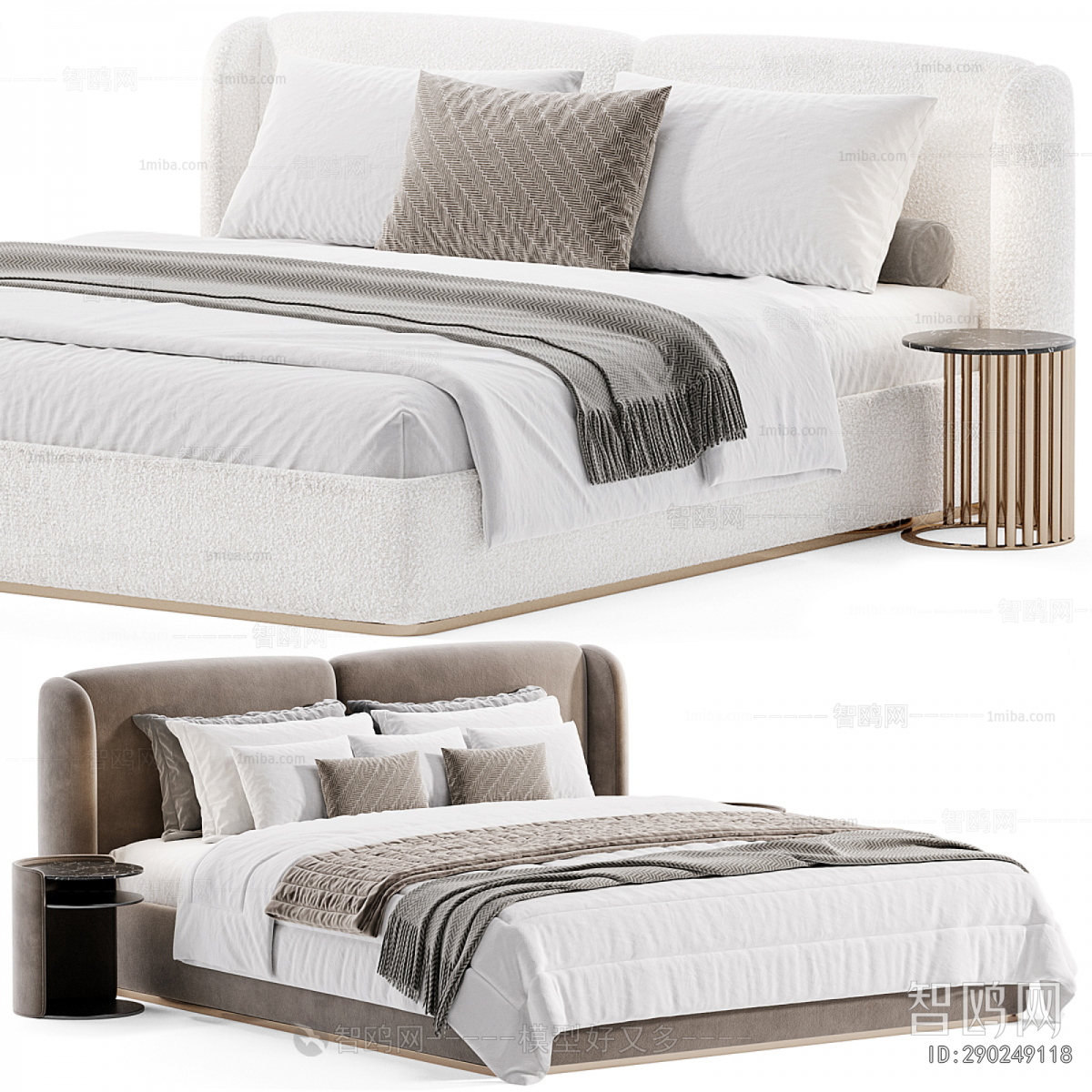 Modern Double Bed