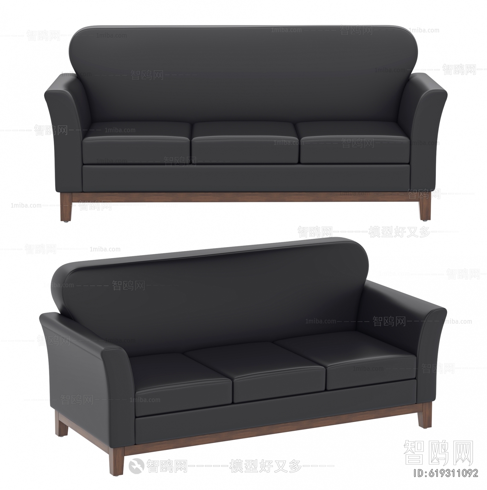 Modern Three-seat Sofa