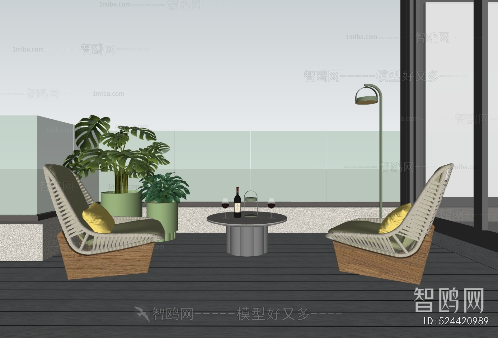 Modern Leisure Balcony