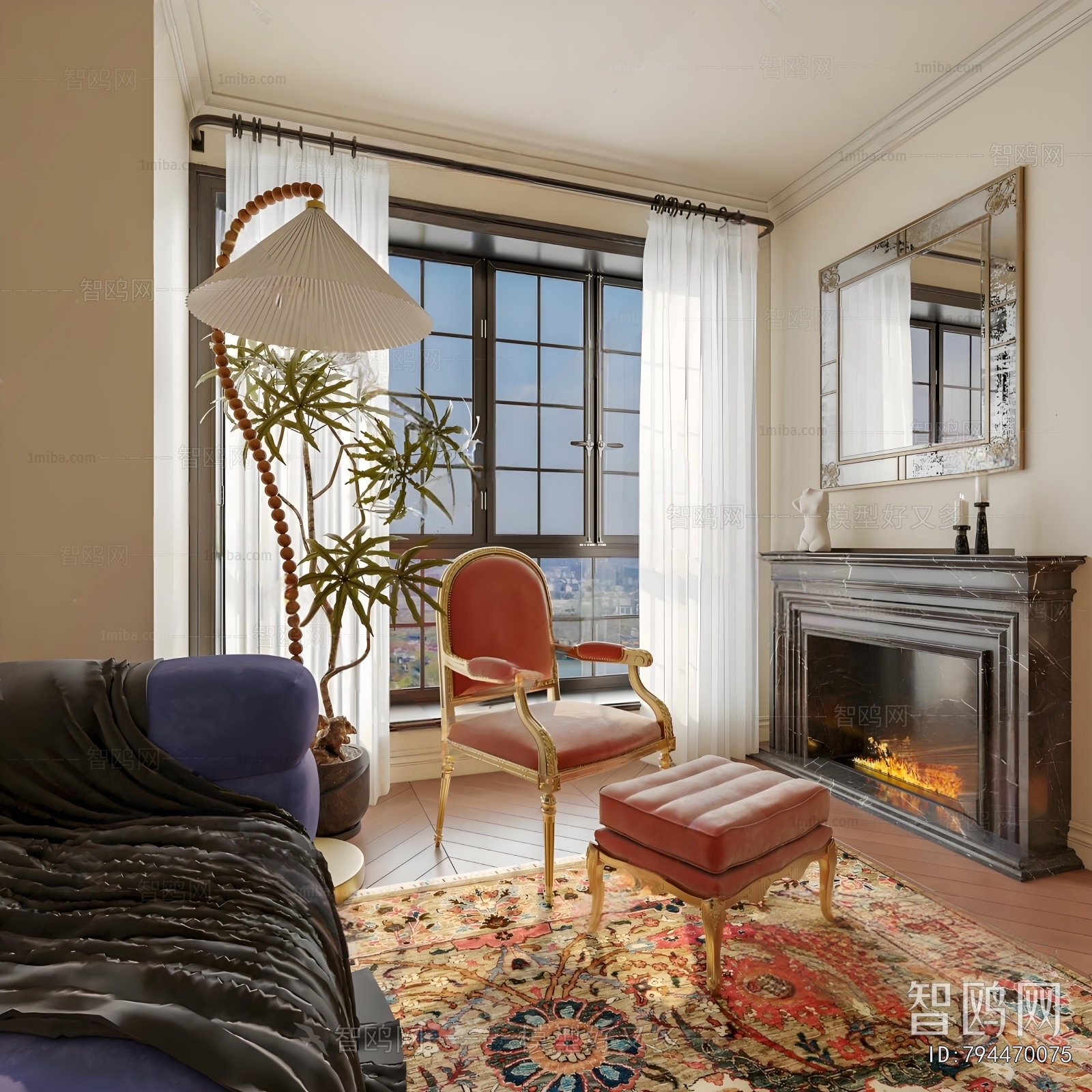 French Style A Living Room