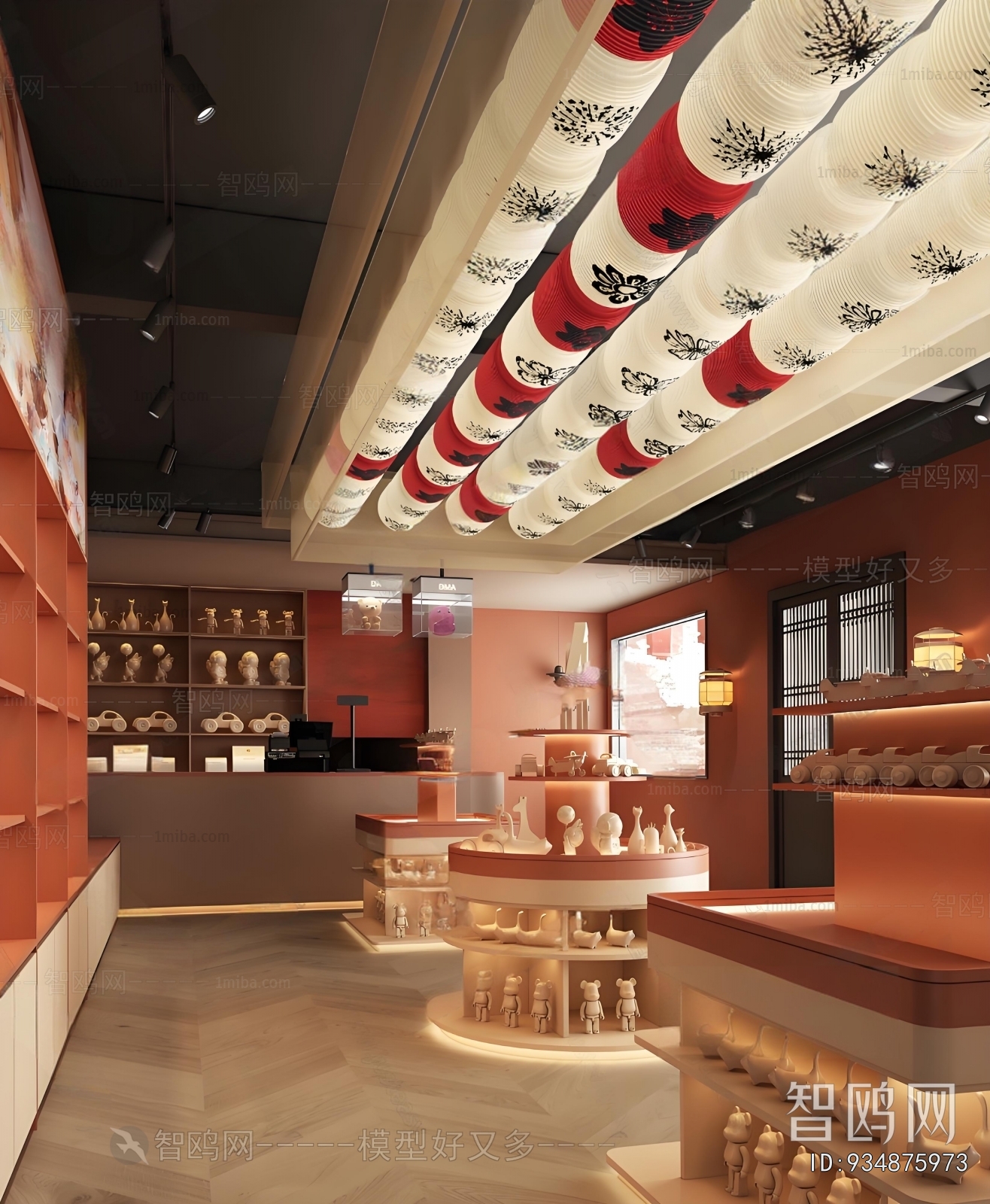 New Chinese Style Retail Stores