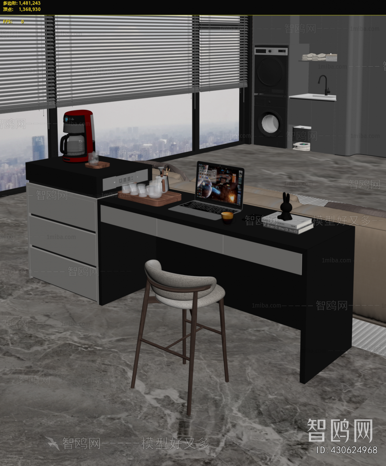 Modern Computer Desk And Chair