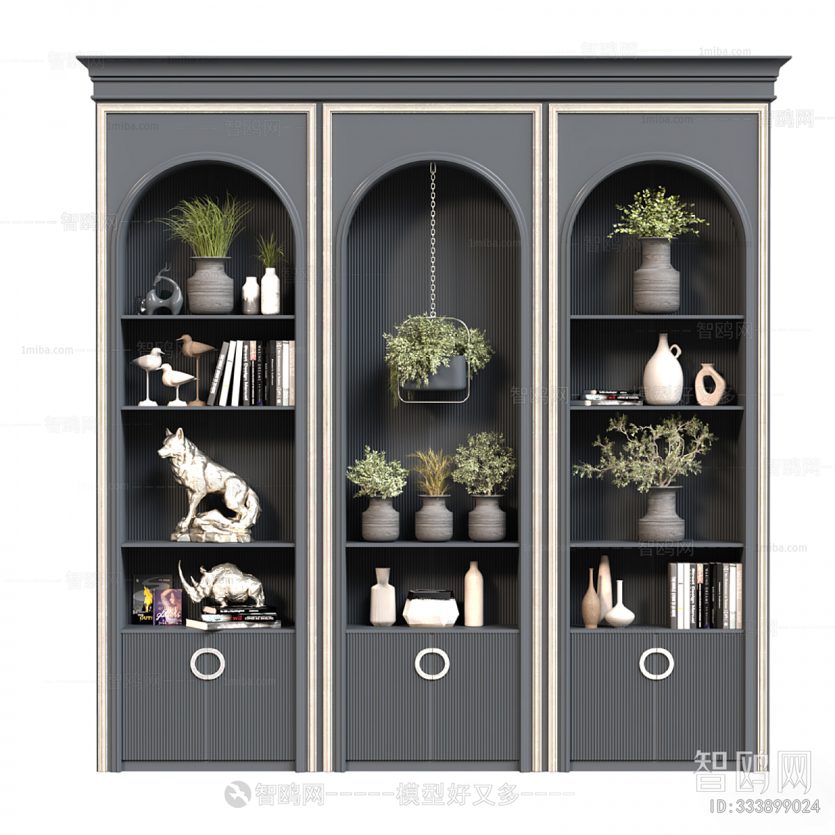 Simple European Style Decorative Cabinet