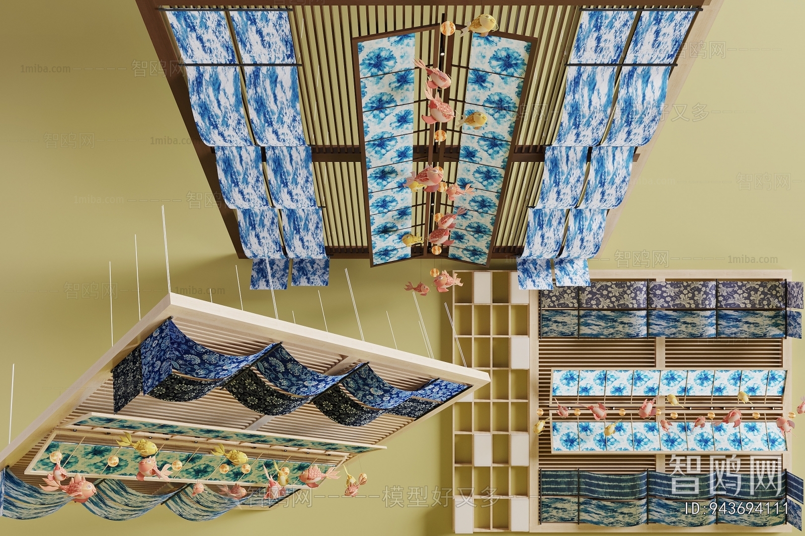 New Chinese Style Suspended Ceiling