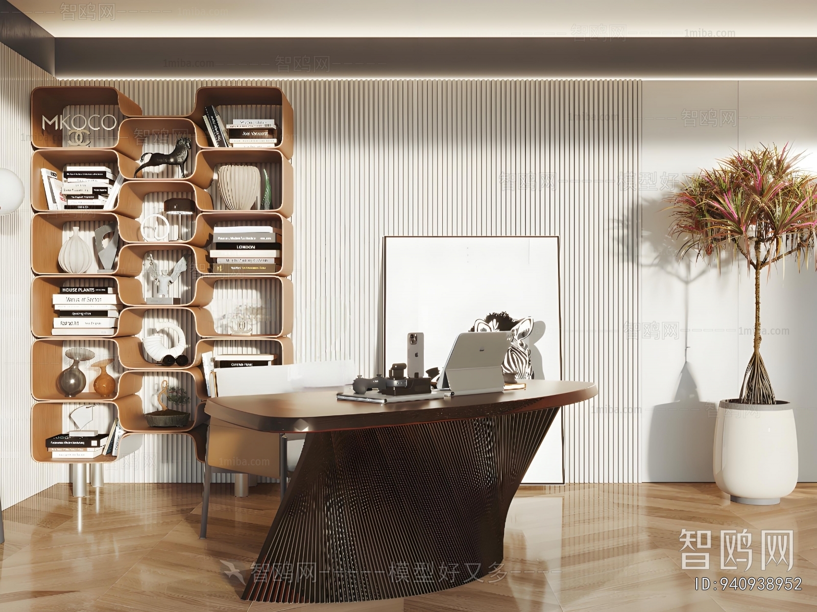 Modern Computer Desk And Chair