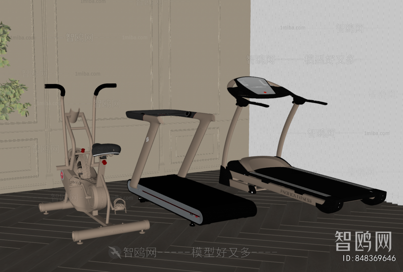 Modern Fitness Equipment