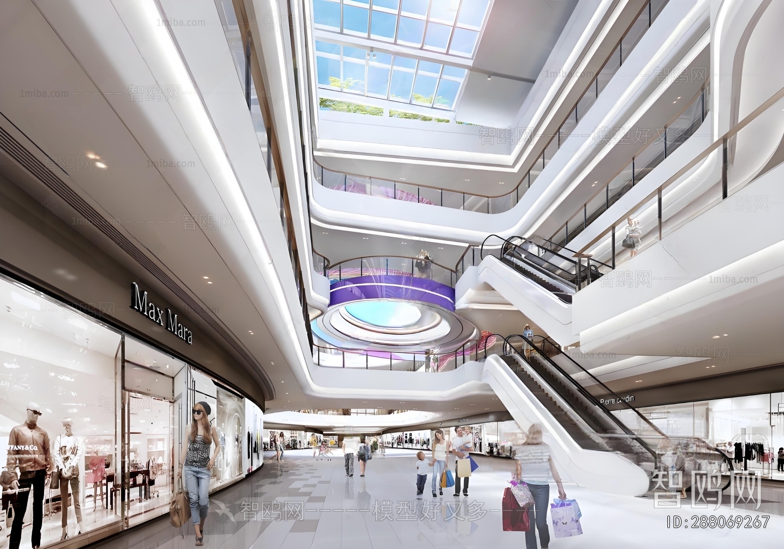 Modern Shopping Mall