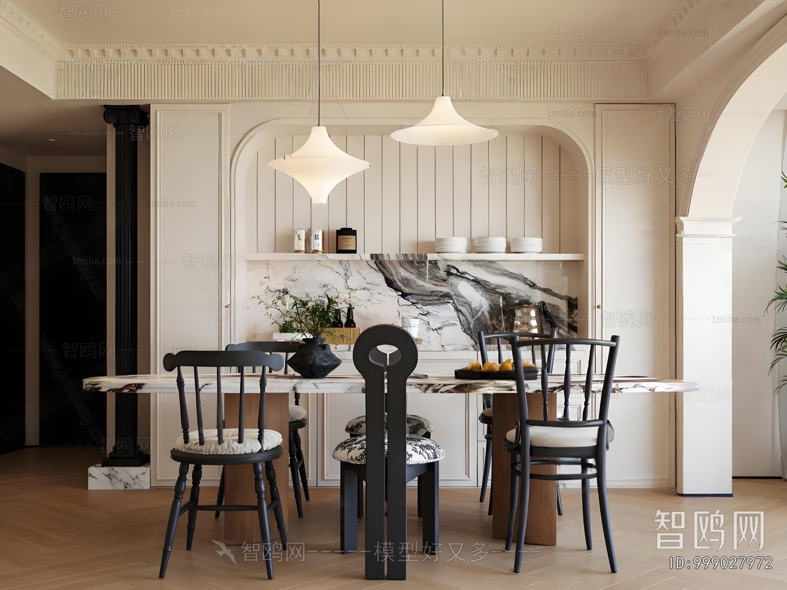 French Style Dining Room