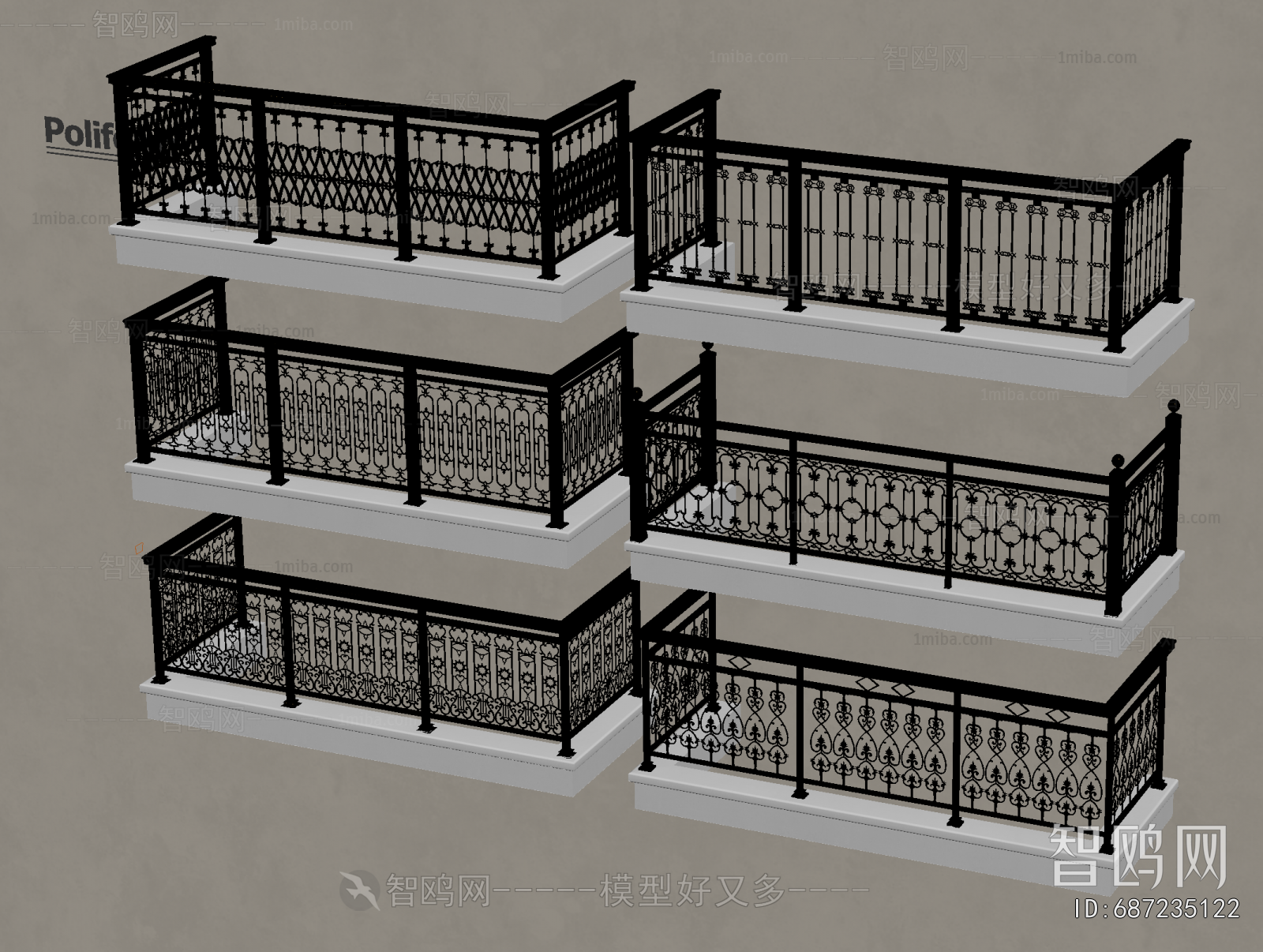 Simple European Style Guardrail