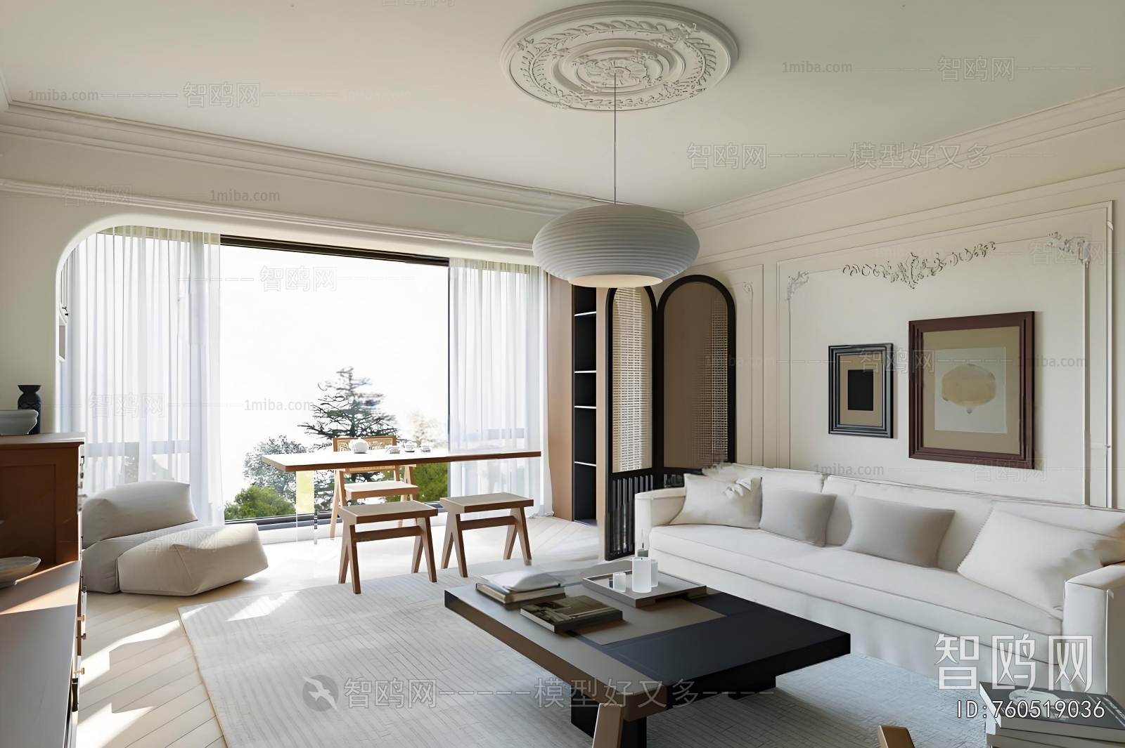 French Style A Living Room