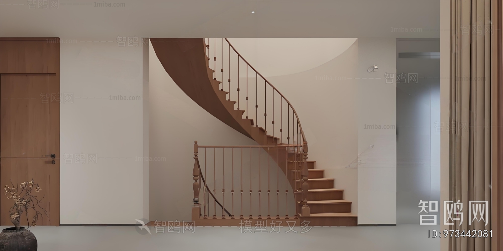 Modern Rotating Staircase