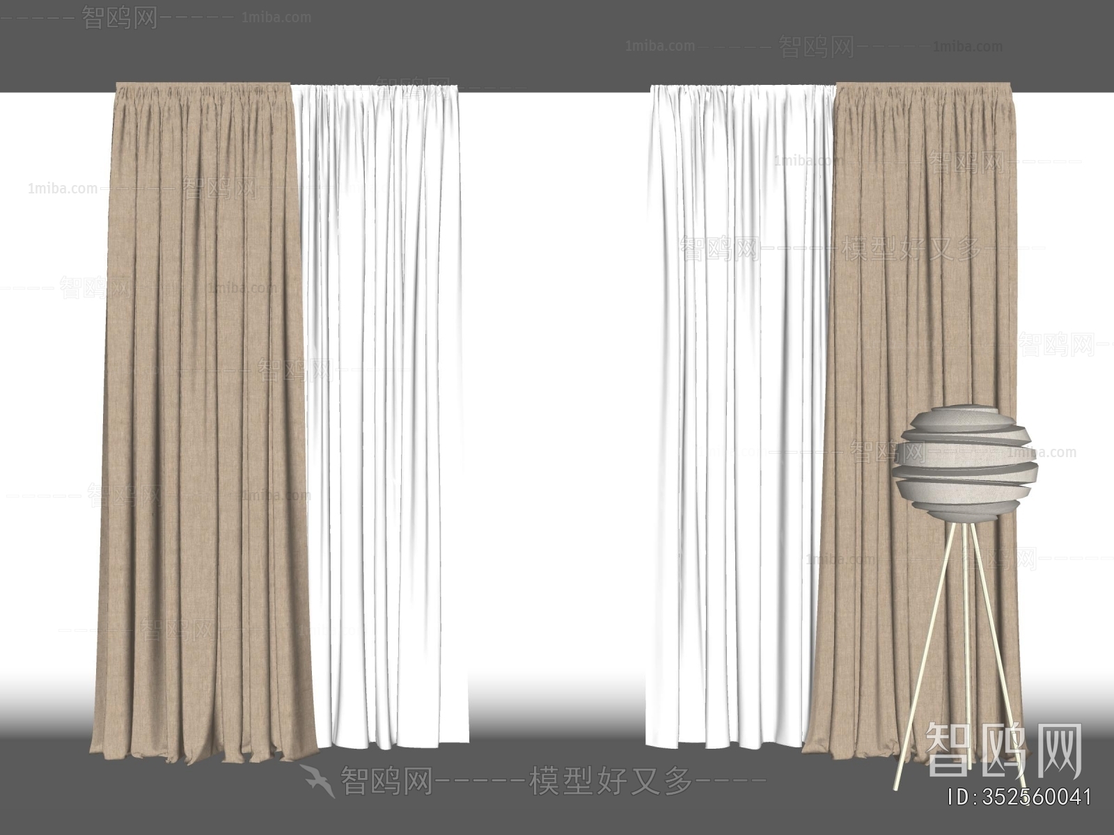 Modern The Curtain