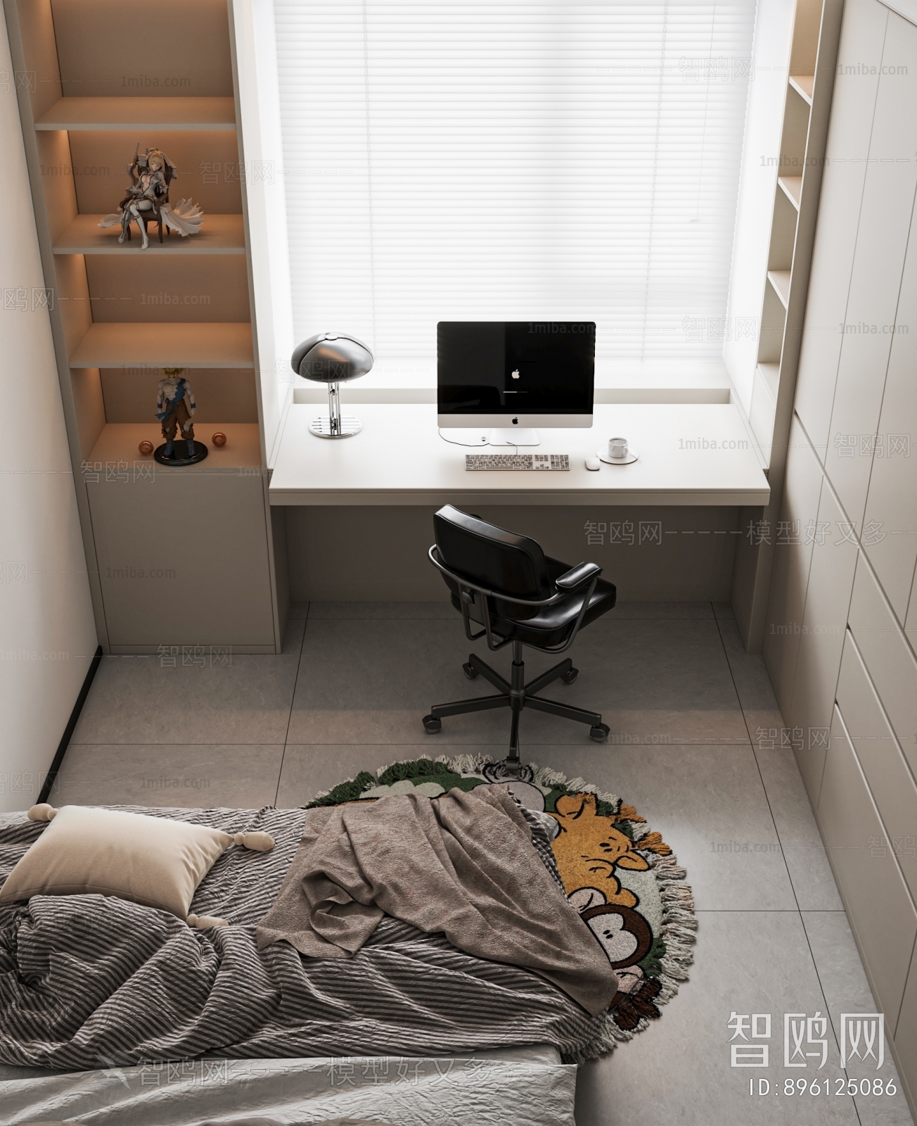 Modern Boy's Room And Son's Room