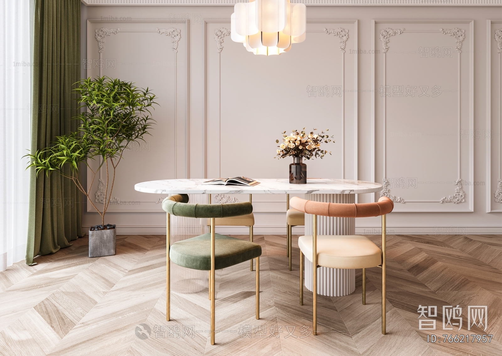 French Style Dining Table And Chairs