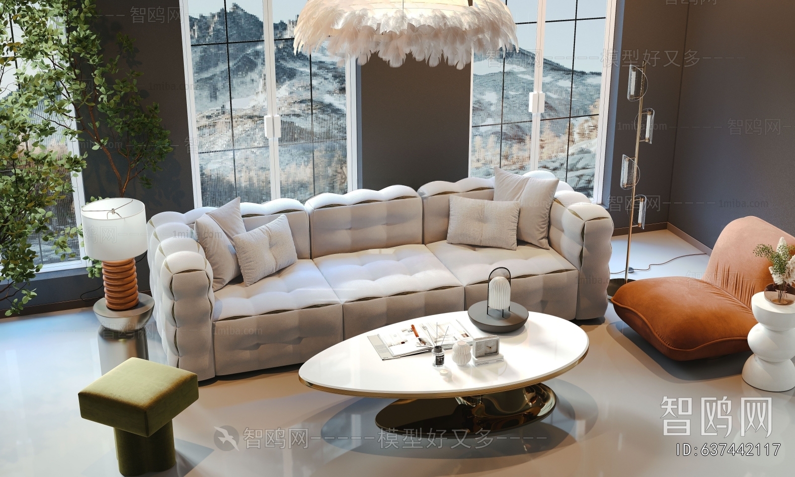 Modern Sofa Combination