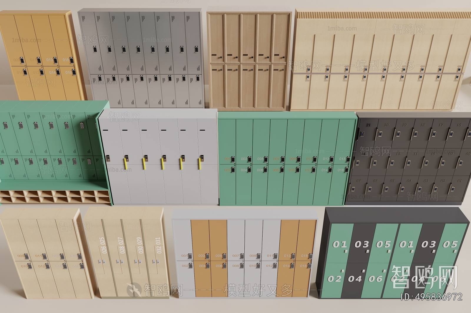 Modern Public Cabinet/lock Cabinet