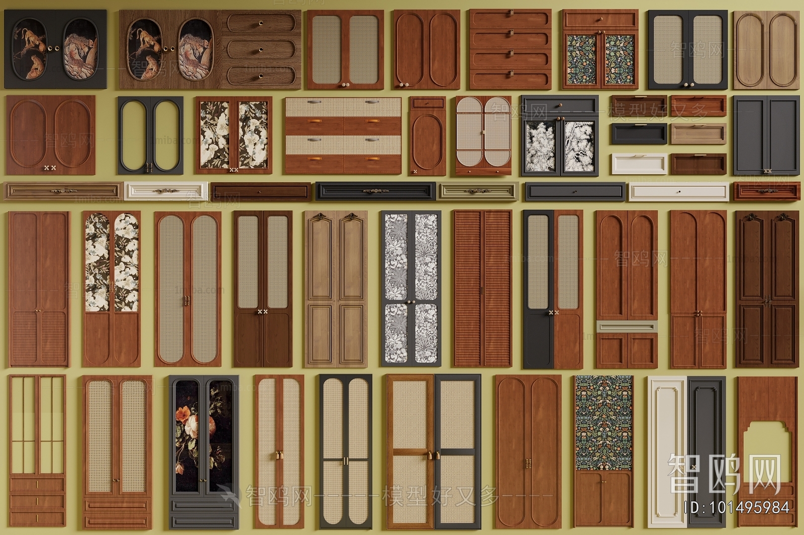 French Style Door Panel