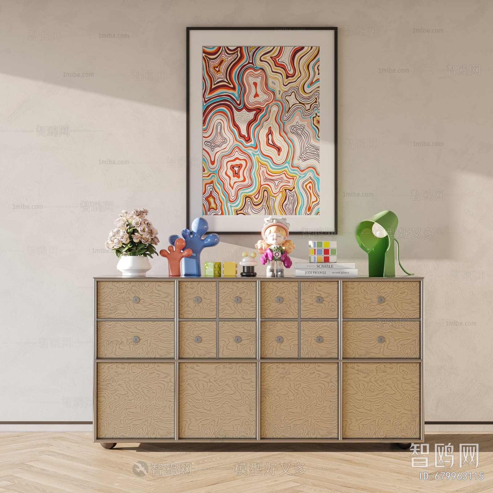 Modern Decorative Cabinet