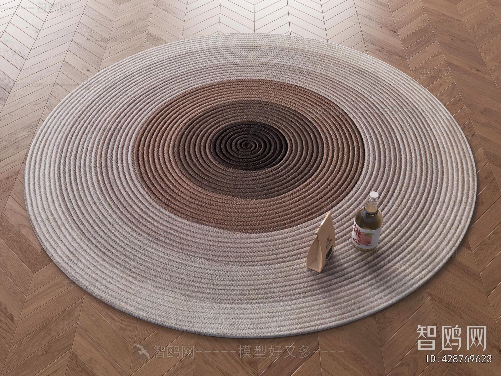 Modern Circular Carpet