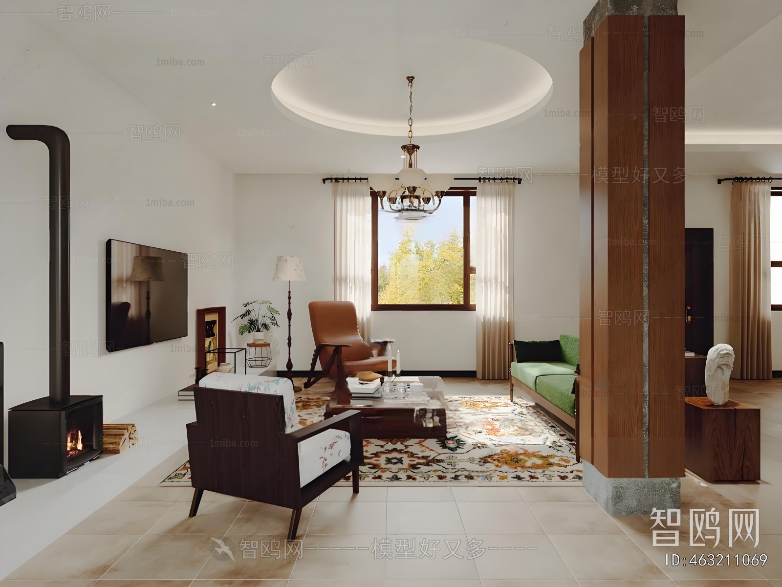 Retro Style A Living Room