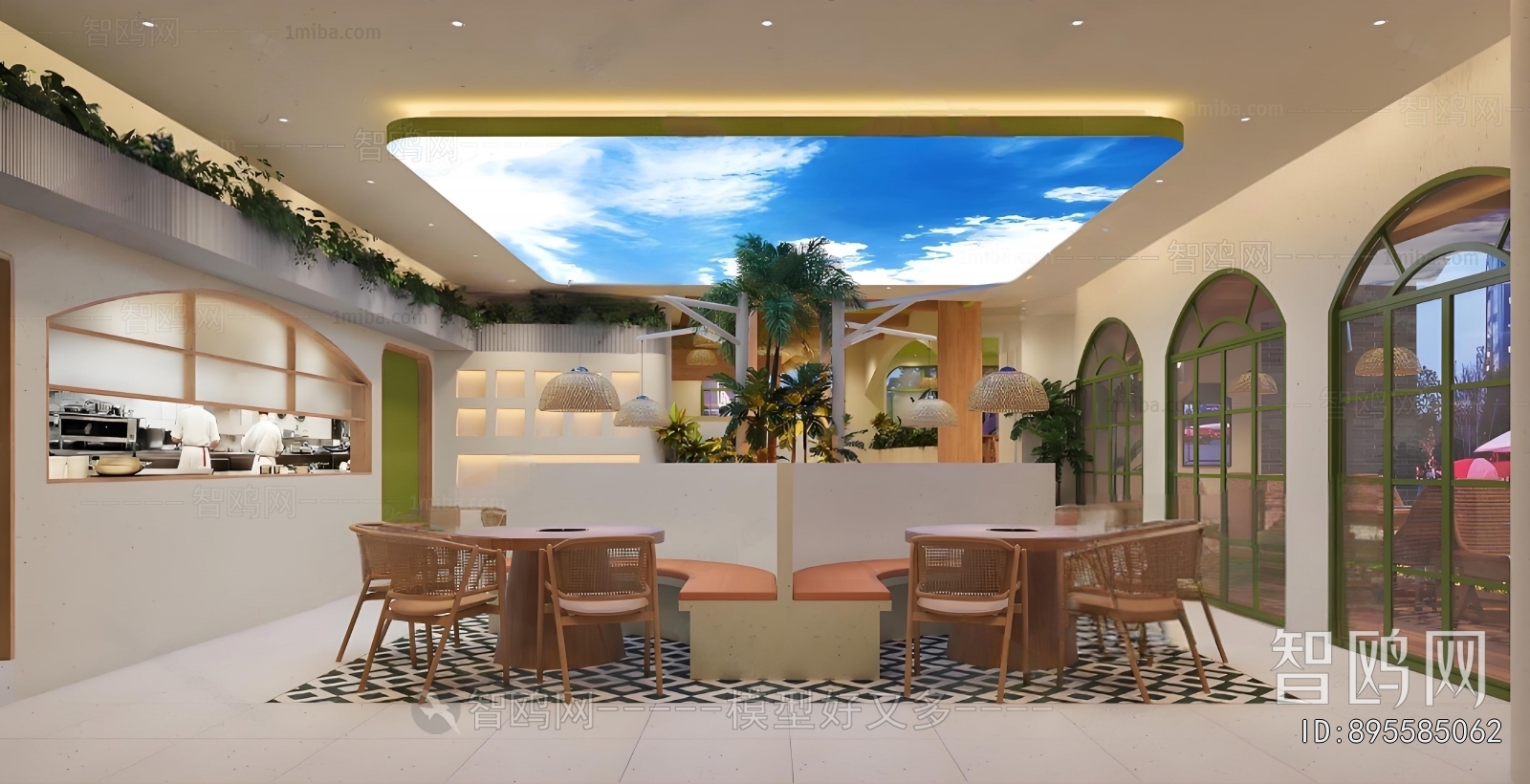 Mediterranean Style Restaurant