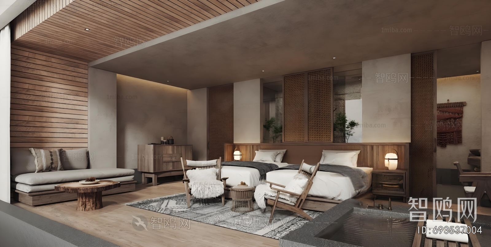 Wabi-sabi Style Residential Hostel