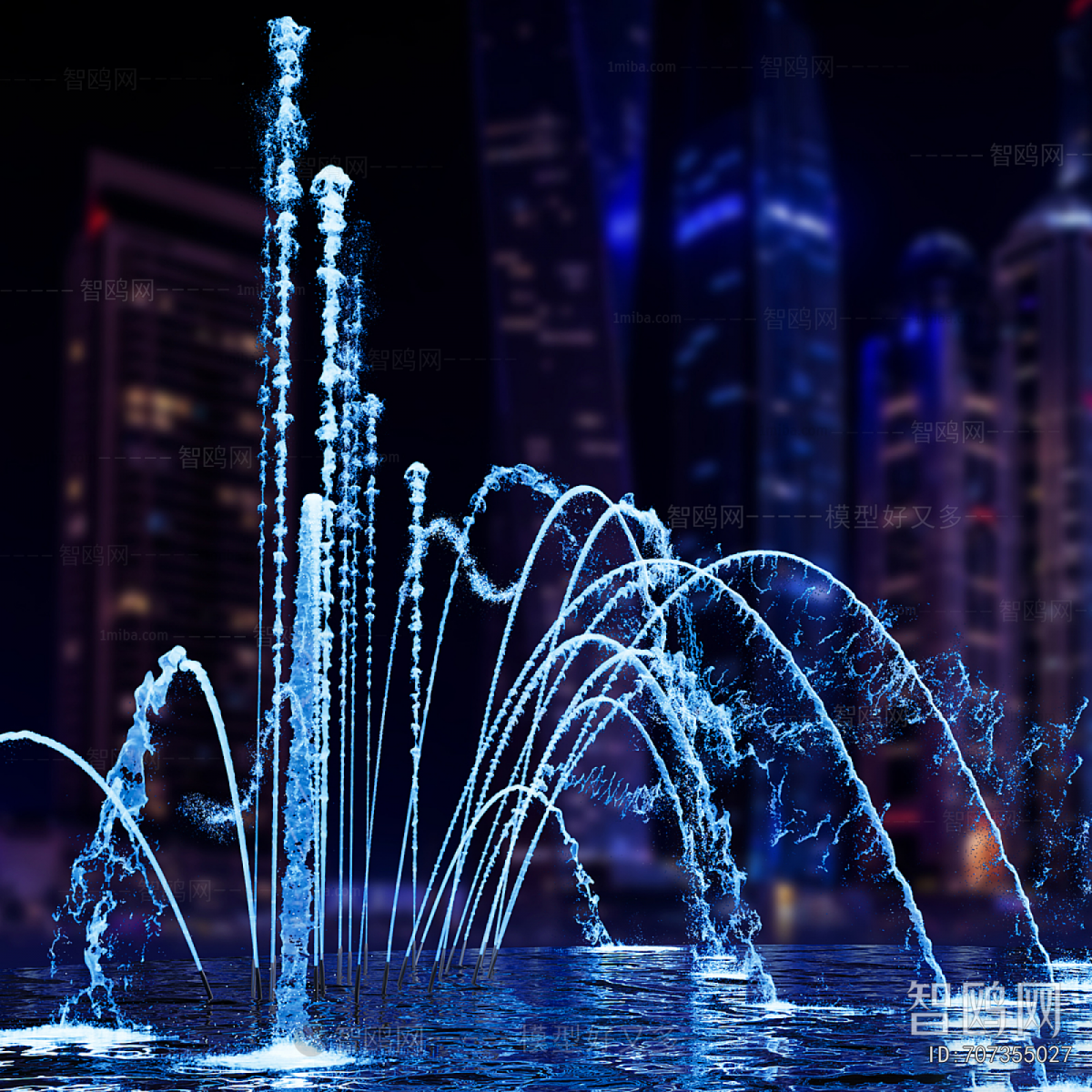 Modern Rockery Waterscape