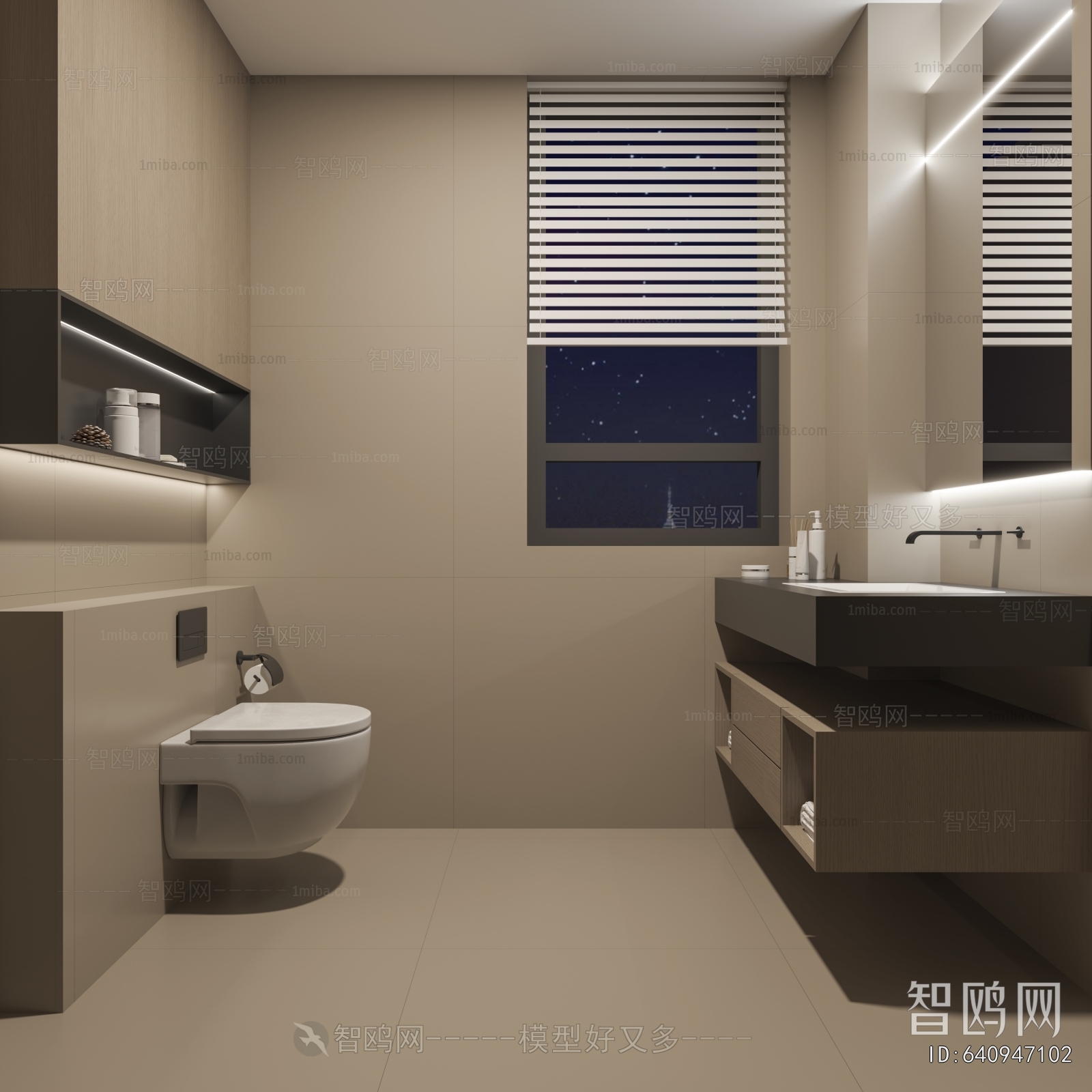 New Chinese Style Bedroom