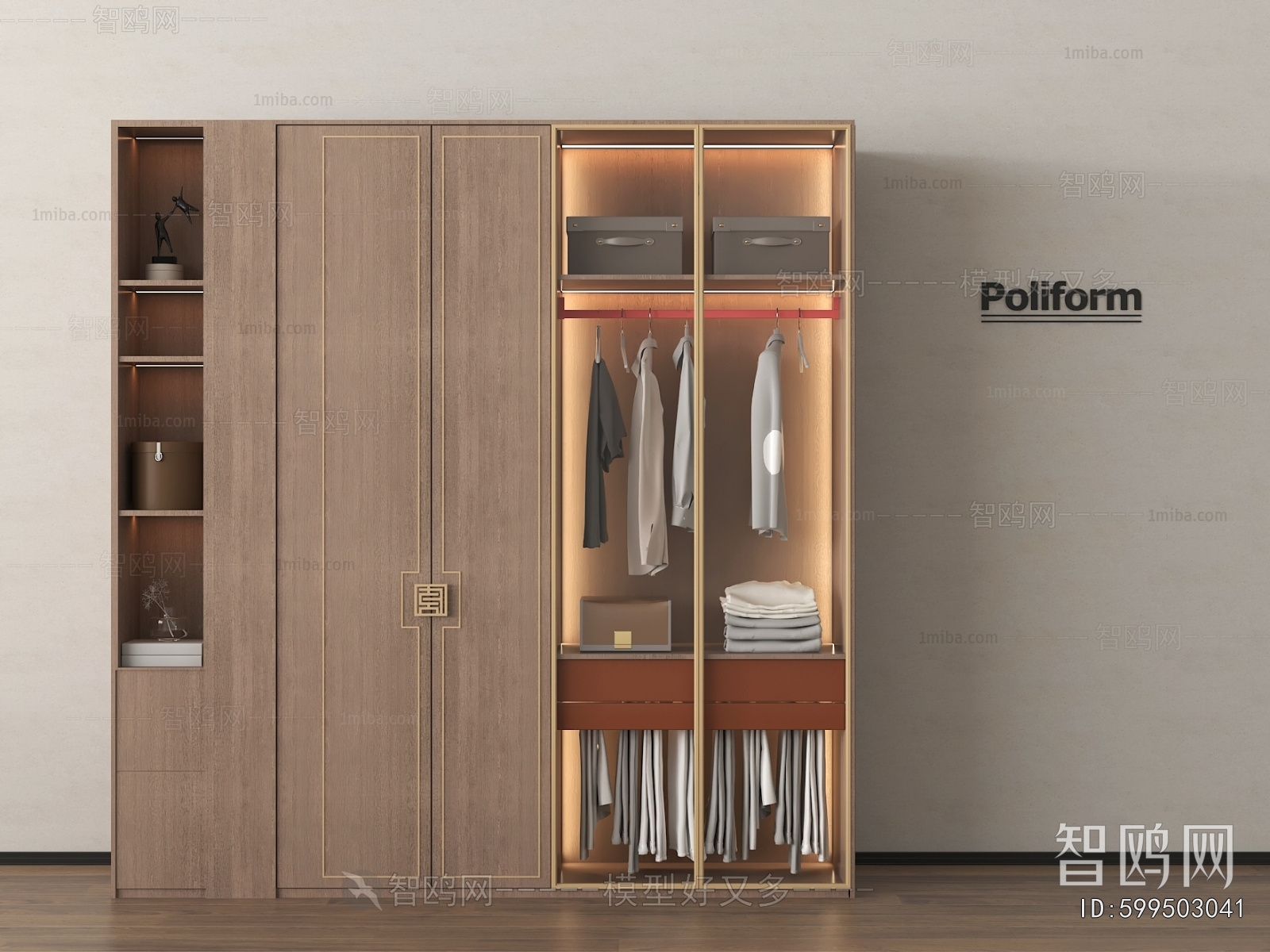 New Chinese Style The Wardrobe