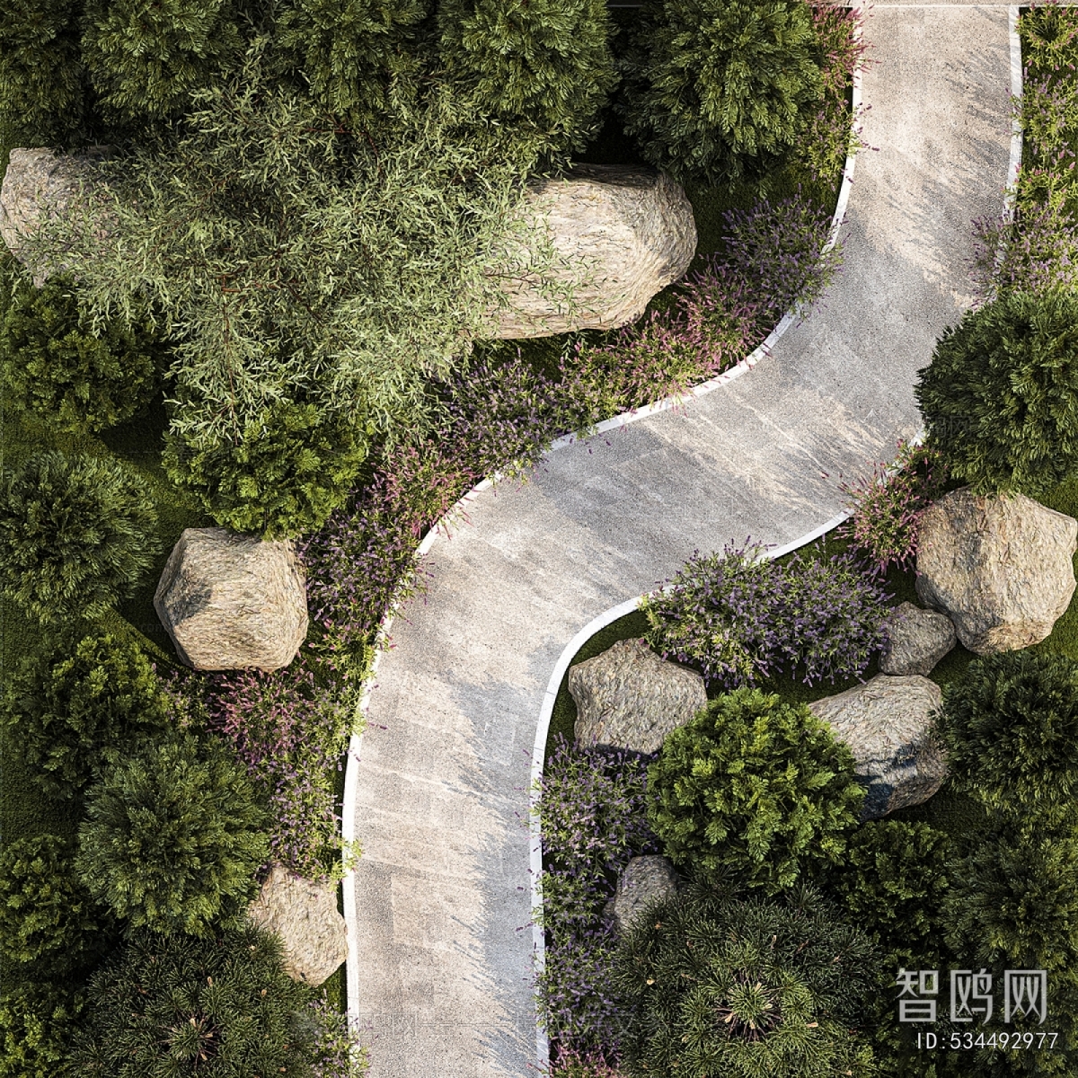 Modern Courtyard/landscape