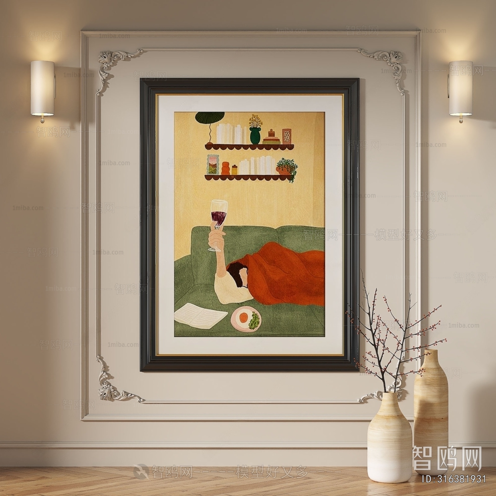 French Style Painting