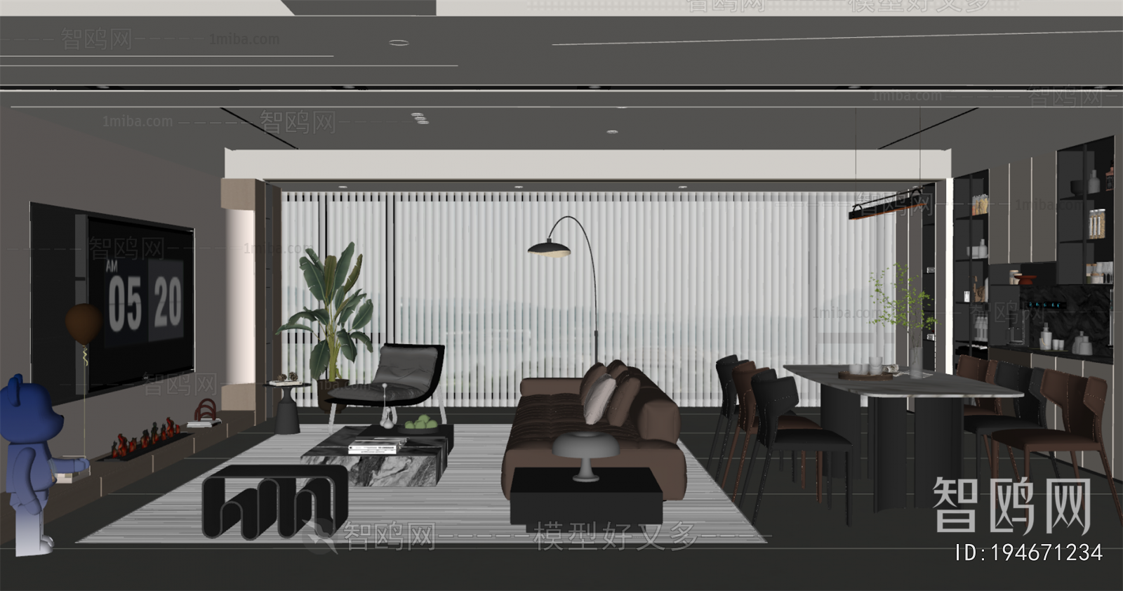 Modern A Living Room