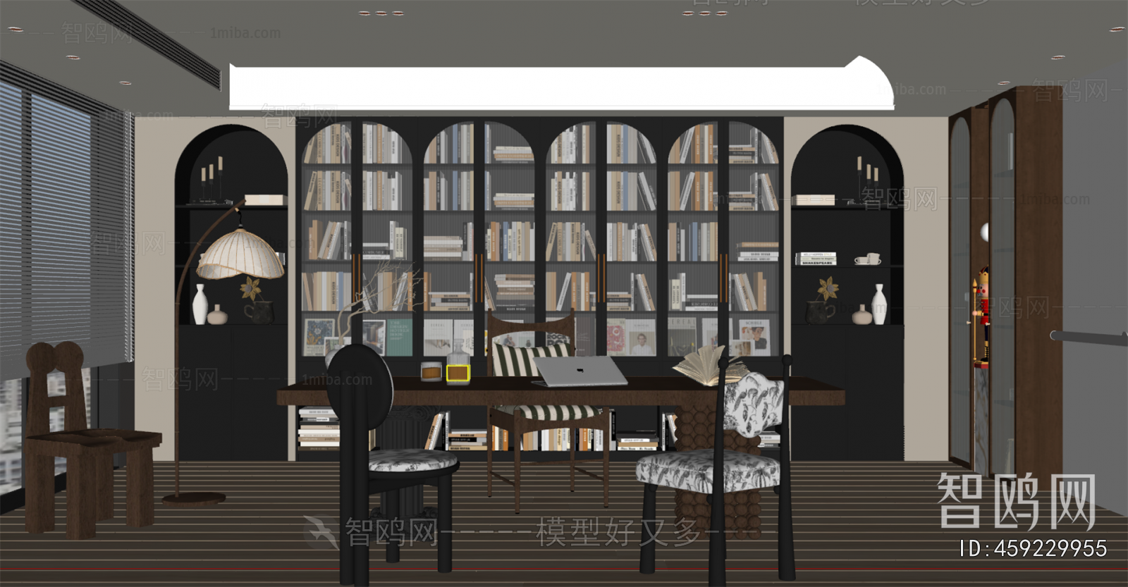 French Style Study Space